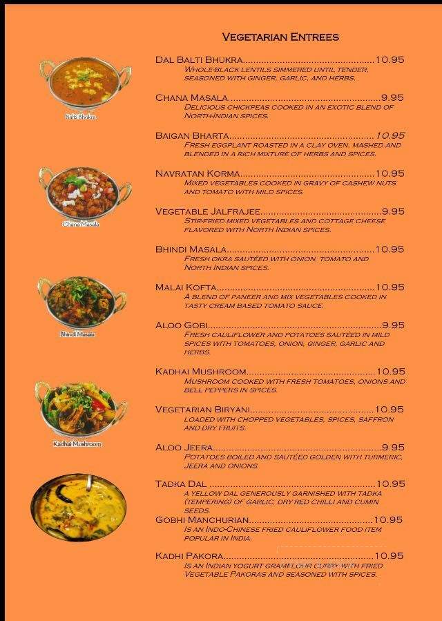 Sharma's Kitchen - Lafayette, IN menu_pic