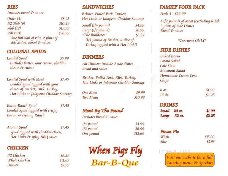 When Pigs Fly Barbecue - Wichita, KS