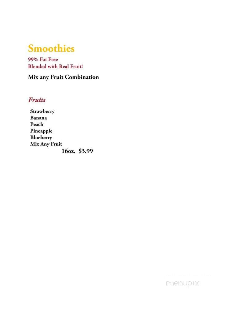 Cinnamonster - Houma, LA menu_pic