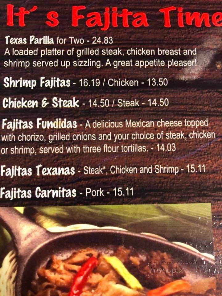 El Ranchero - Petoskey, MI menu_pic