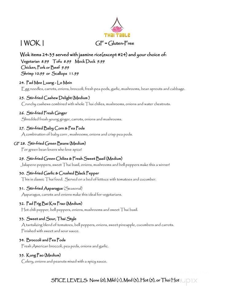 Thai Table - Plymouth, MN menu_pic