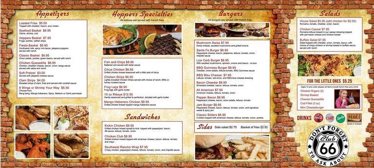 Hoppers Pub - Waynesville, MO menu_pic