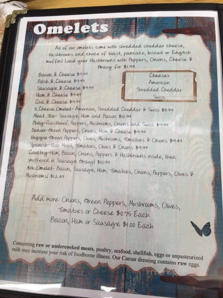 Pelican Cafe - Laurel, MT menu_pic