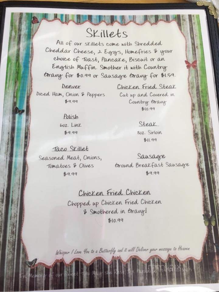 Pelican Cafe - Laurel, MT menu_pic