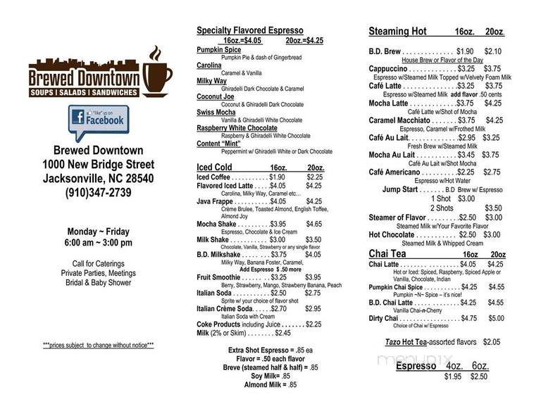 Brewed Awakenings - Jacksonville, NC