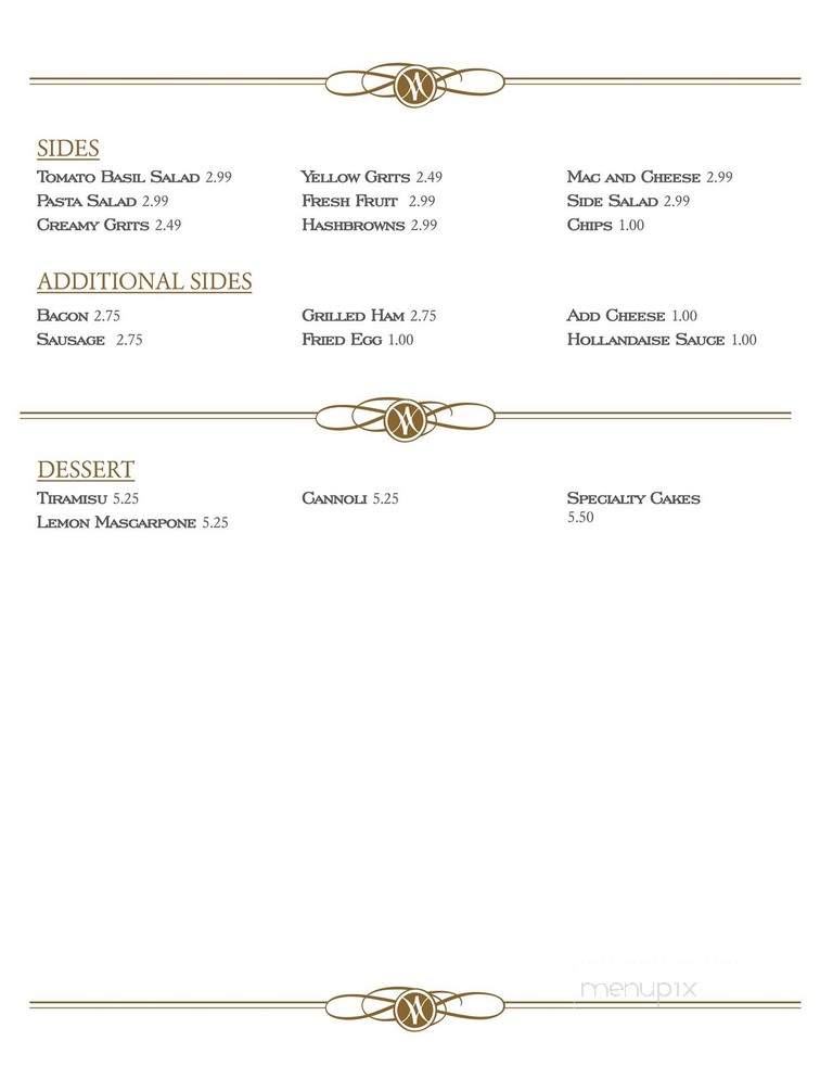 Lawson's Landing Riverwalk Cafe - New Bern, NC menu_pic