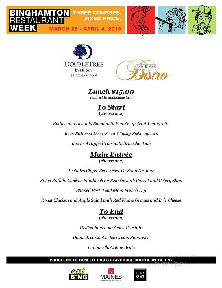 River Bistro - Binghamton, NY menu_pic