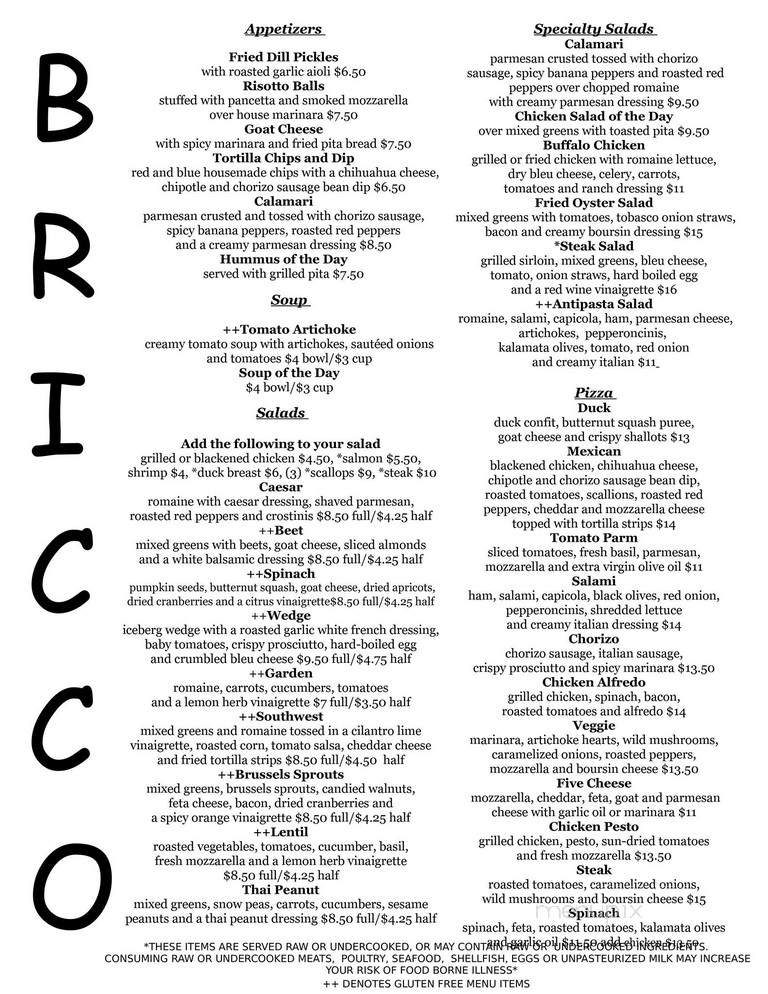 Cafe Bricco - Akron, OH