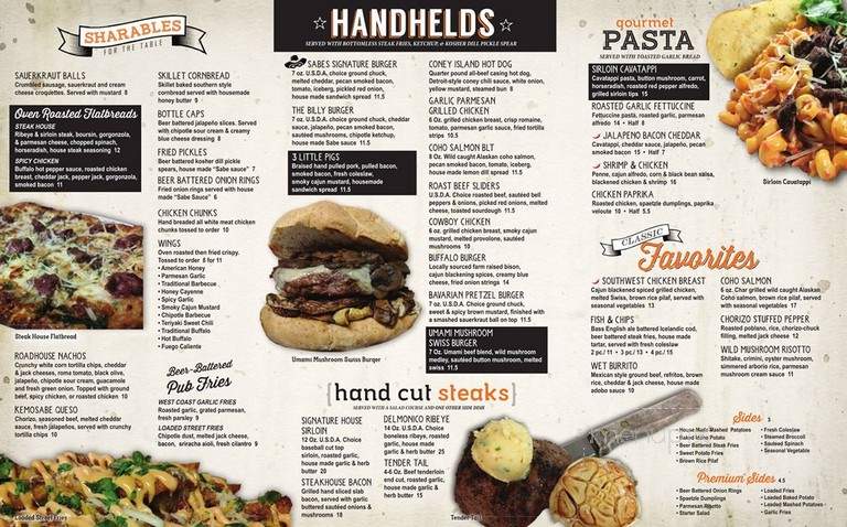 KemoSabes Roadhouse Grill - Fostoria, OH menu_pic