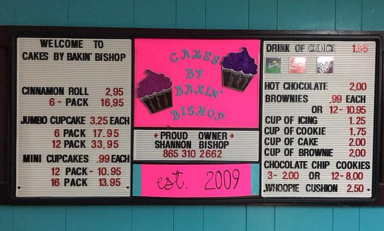 Cakes by Bakin' Bishop - Pigeon Forge, TN menu_pic