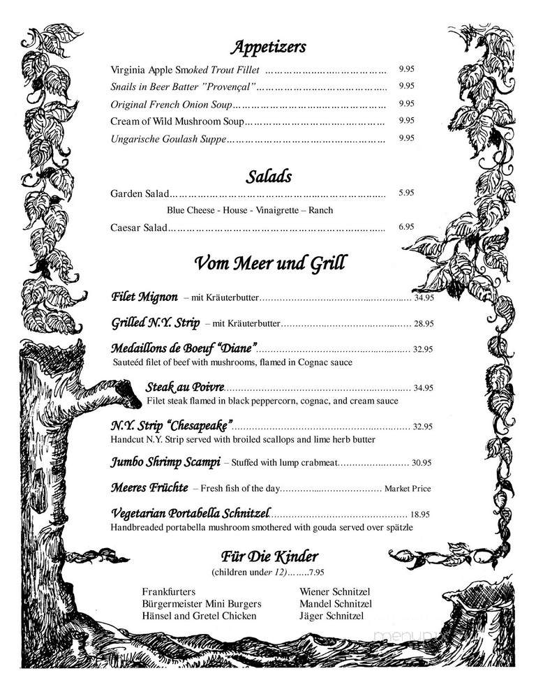 The Bavarian Chef - Fredericksburg, VA