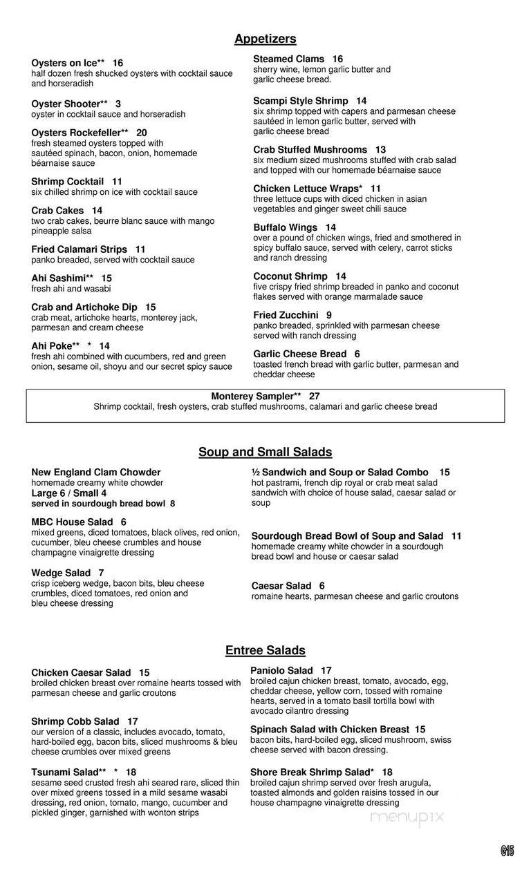 Monterey Bay Canners Fresh - Aiea, HI menu_pic