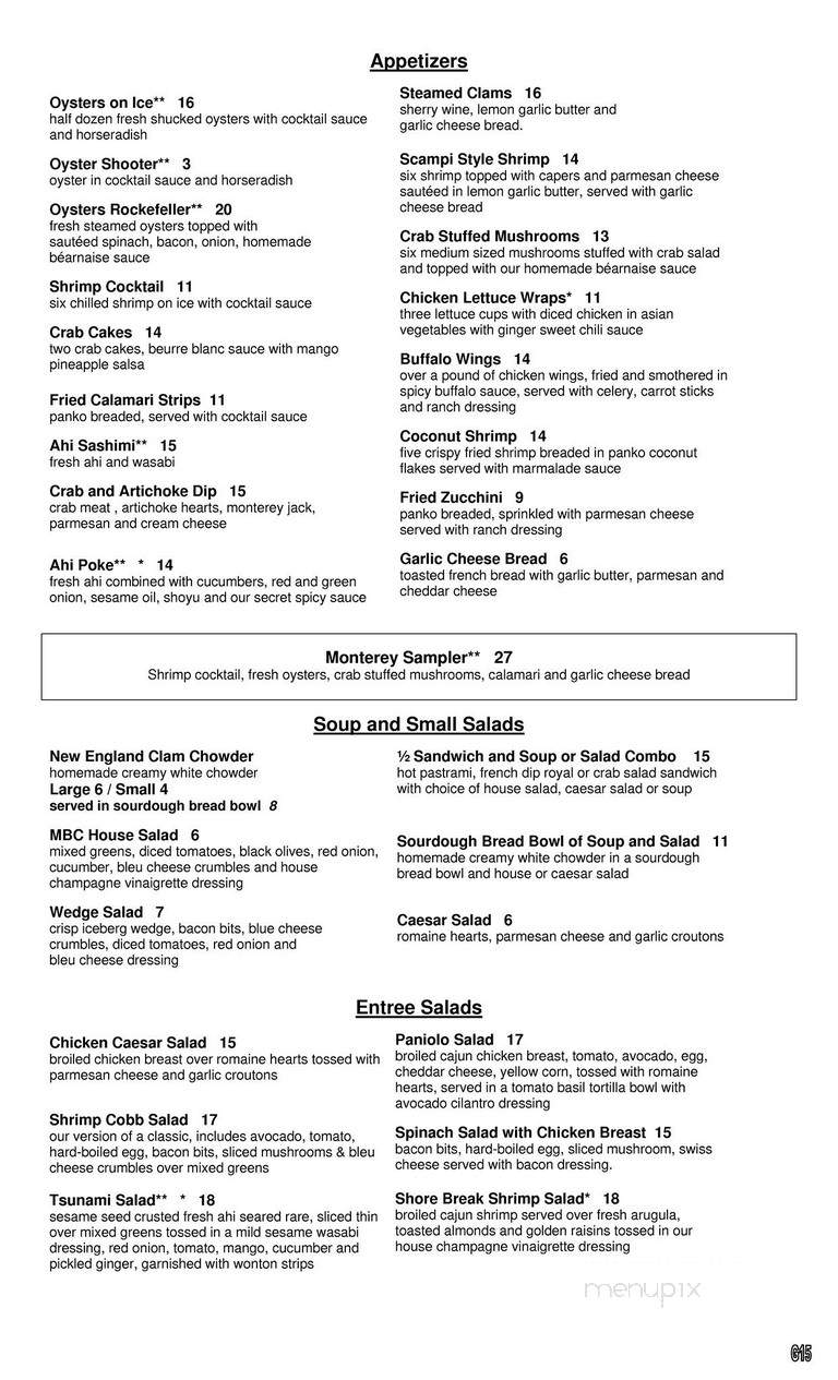 Monterey Bay Canners Fresh - Aiea, HI menu_pic