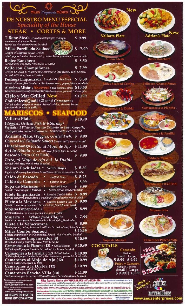 La Congita Taqueria - Houston, TX menu_pic
