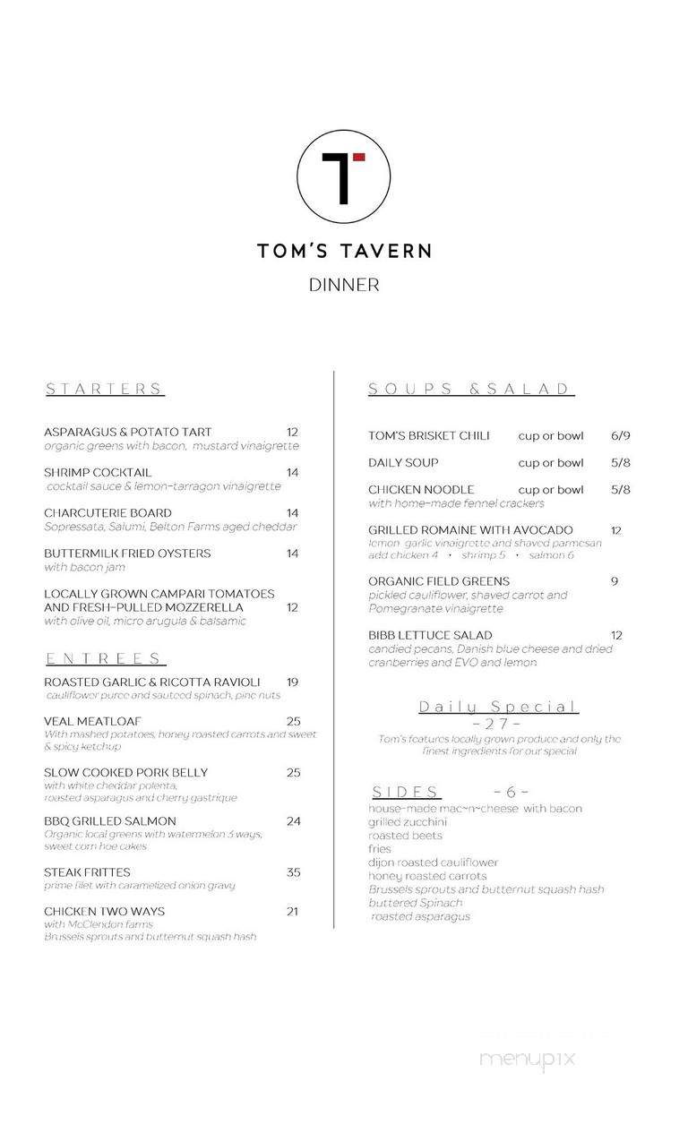 Tom's Restaurant & Tavern - Phoenix, AZ