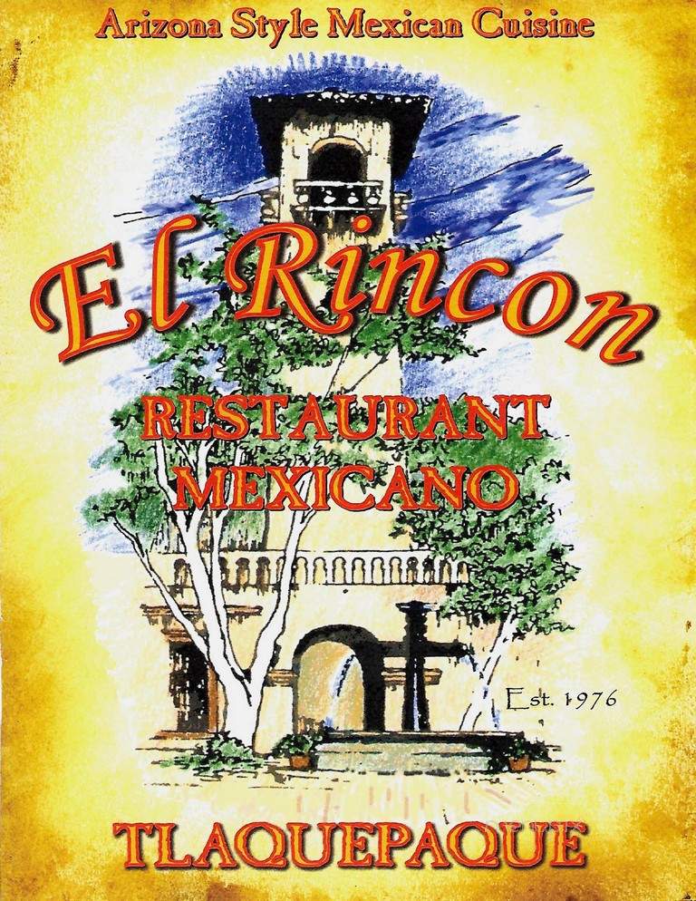 Menu of El Rincon Restaurante Mexicano in Sedona, AZ 86336