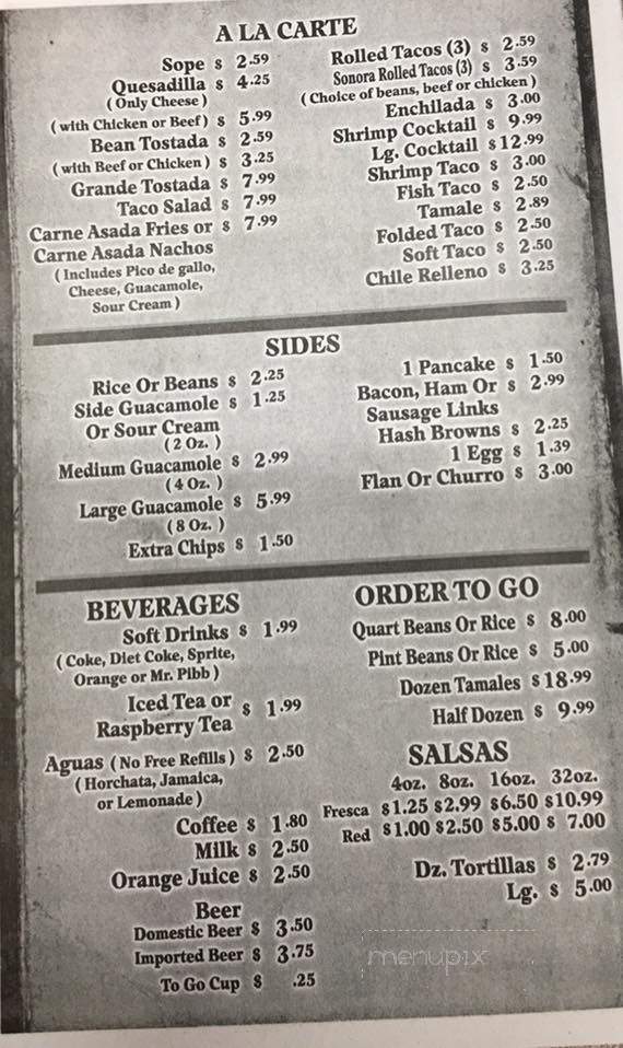 La Casa Deli - Yuma, AZ menu_pic
