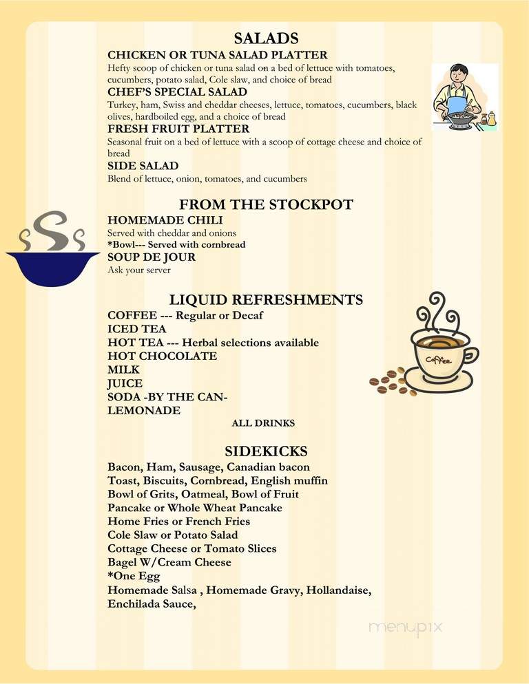 Egg Connection - Tucson, AZ menu_pic