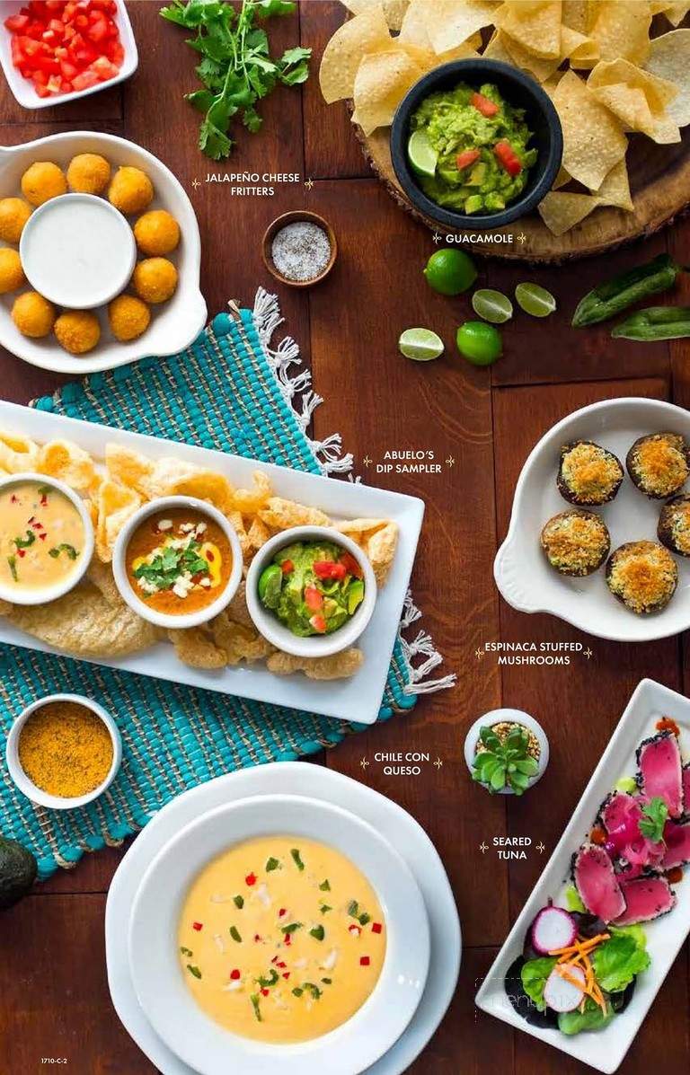 Abuelo's Mexican Food Embassy - Indianapolis, IN menu_pic