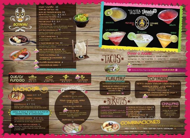 Huachinango - Indianapolis, IN menu_pic