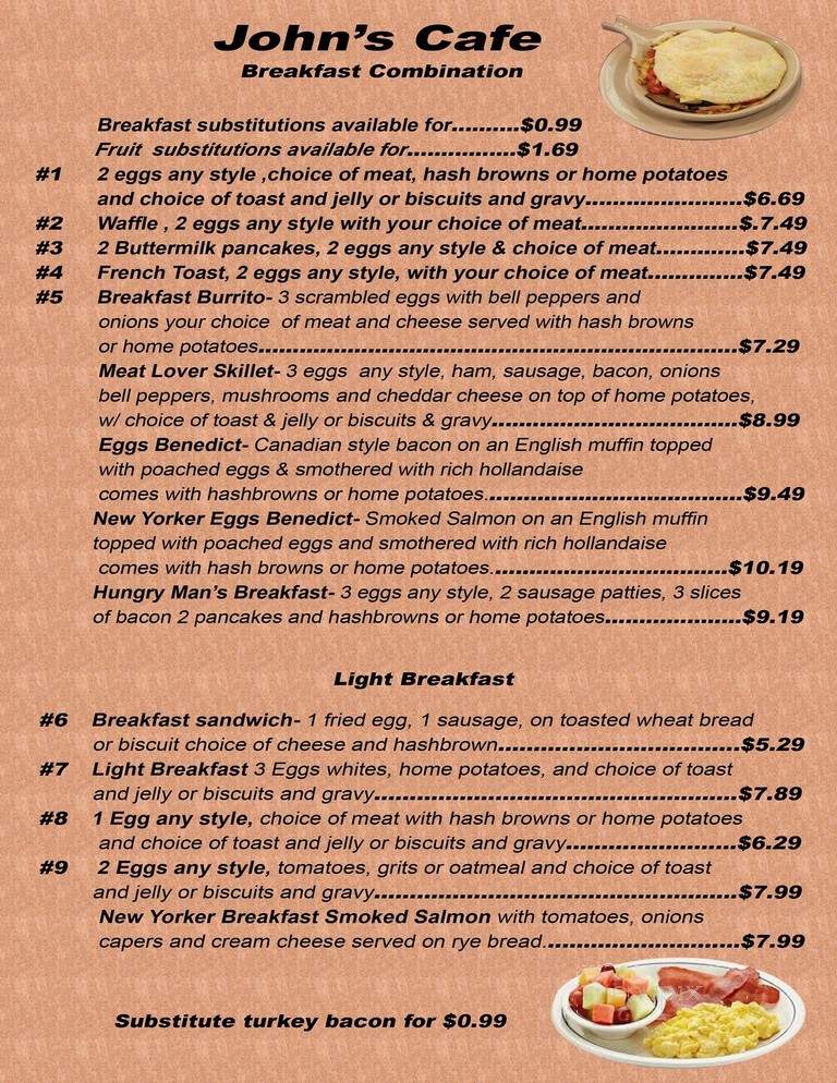 Mustang Cafe & Bar - Plano, TX menu_pic