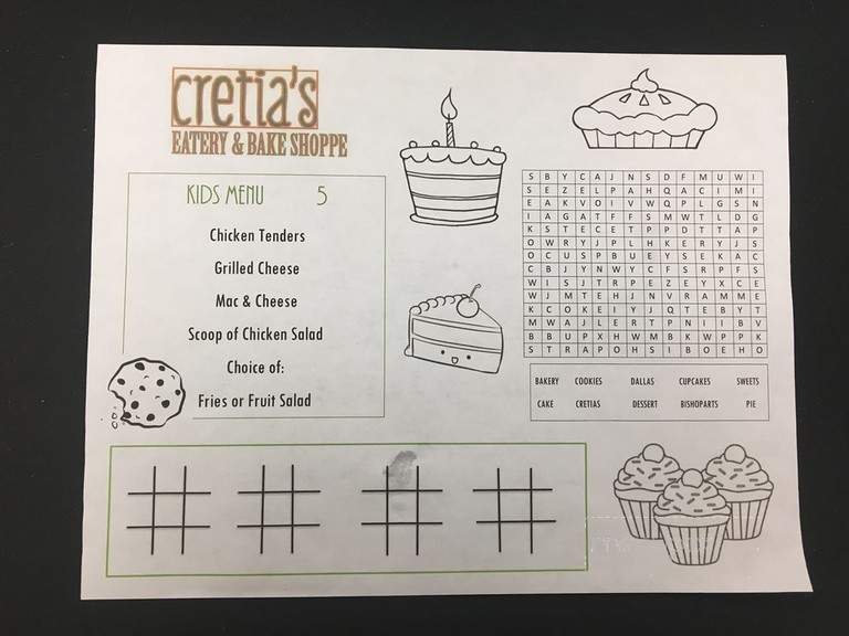 Cretia's On Mc Kinney - Dallas, TX menu_pic
