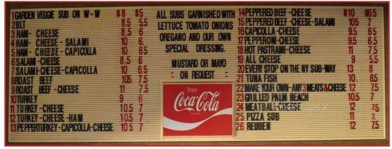 New York Sub - Dallas, TX menu_pic