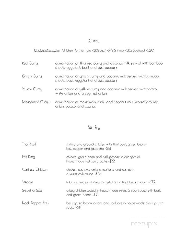Thai Thai Restaurant - Dallas, TX