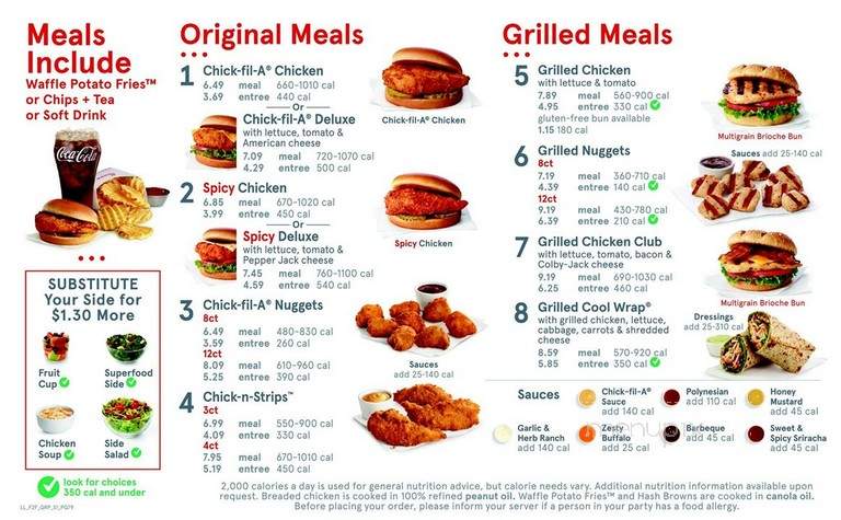 Chick-Fil-Of Mesquite - Mesquite, TX menu_pic