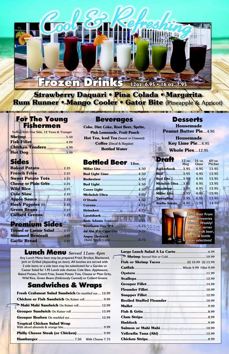 3 Fishermen Seafood - Fort Myers, FL menu_pic