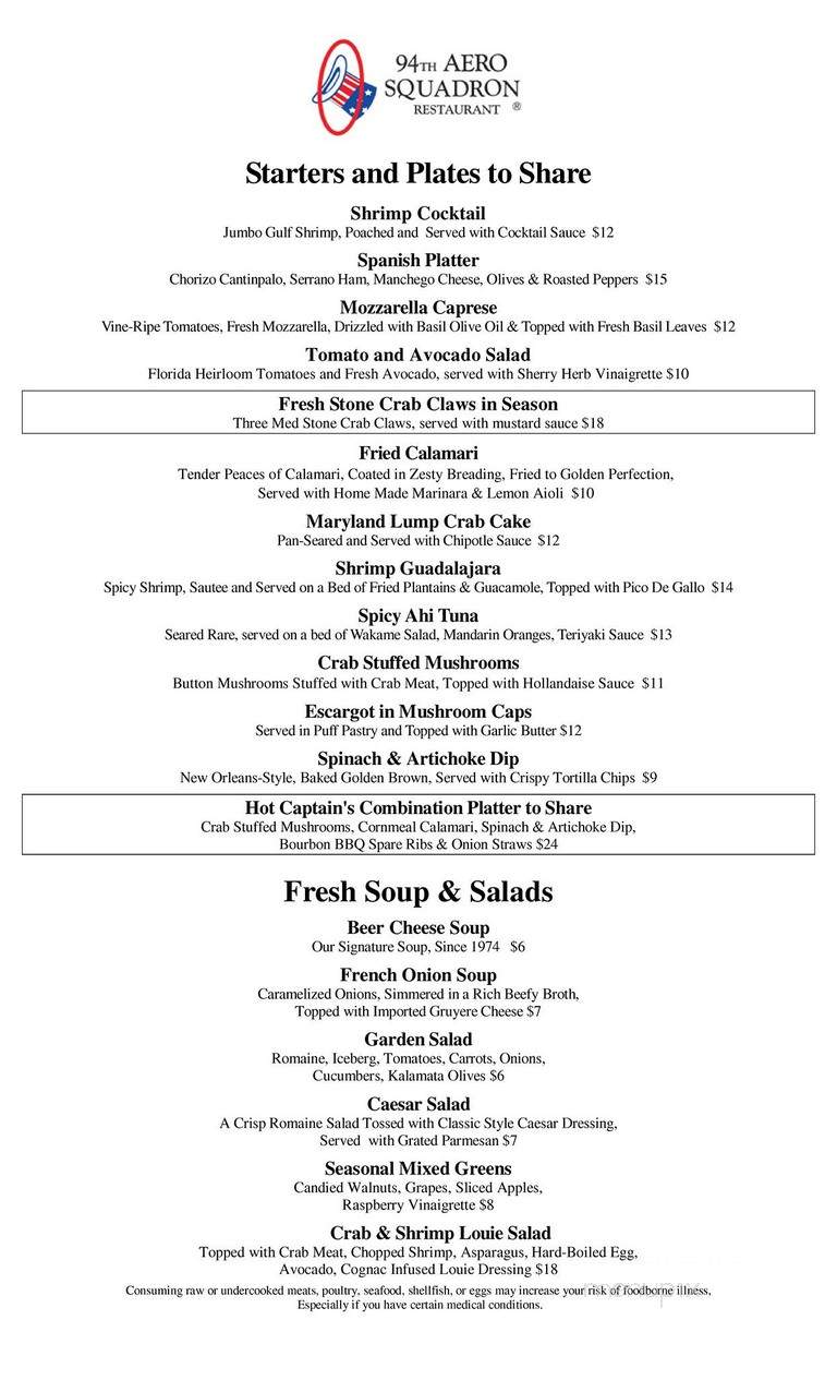 94th Aero Squadron Restaurant - Miami, FL