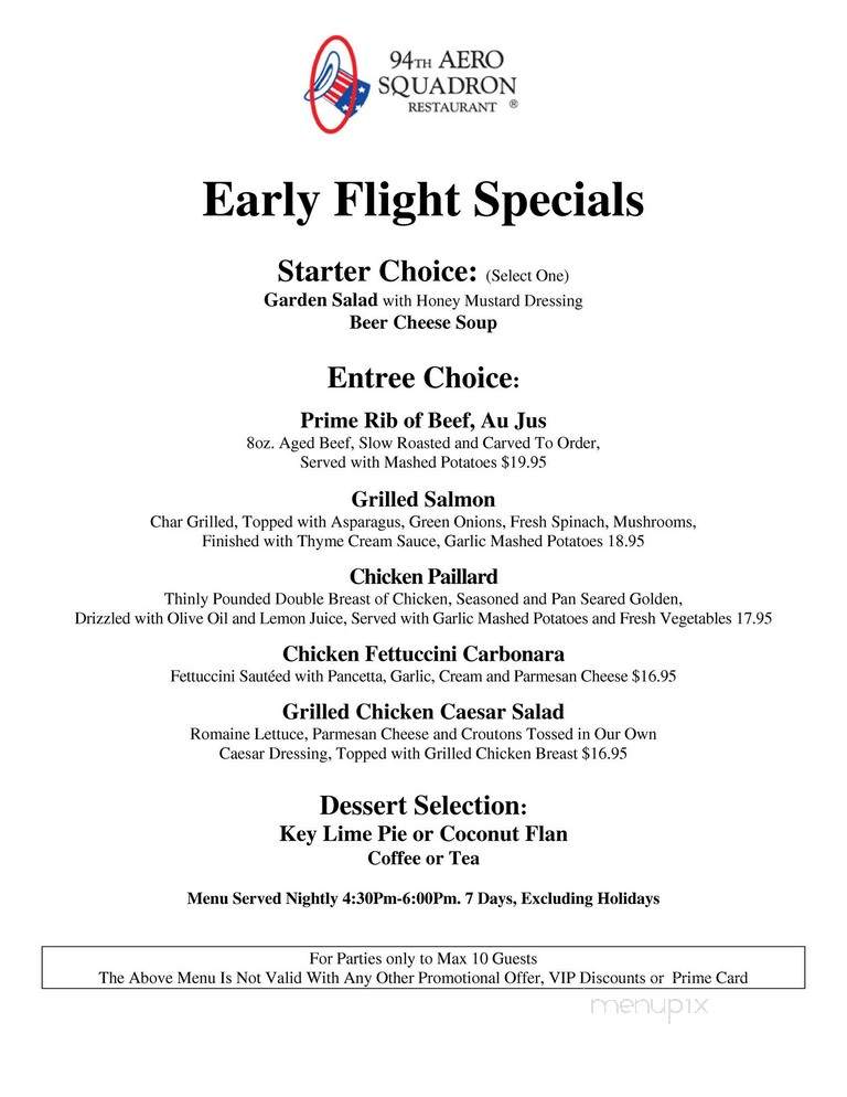 94th Aero Squadron Restaurant - Miami, FL