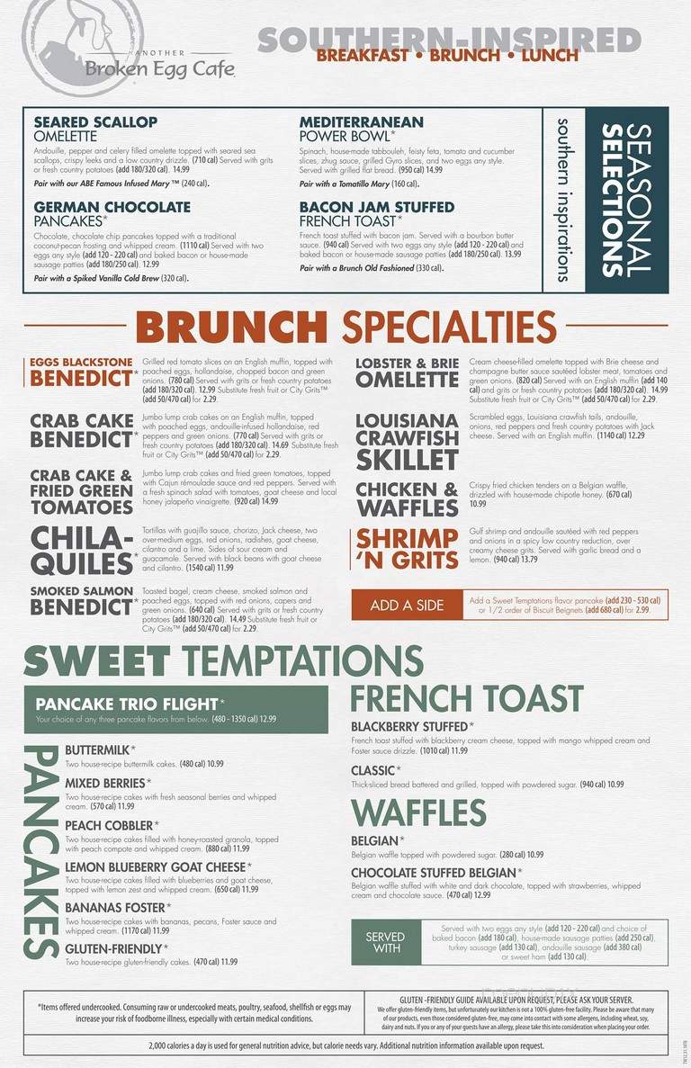 Another Broken Egg Cafe - Destin, FL menu_pic