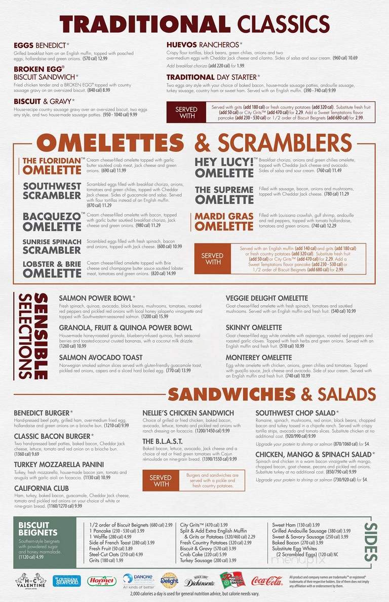 Another Broken Egg Cafe - Destin, FL menu_pic