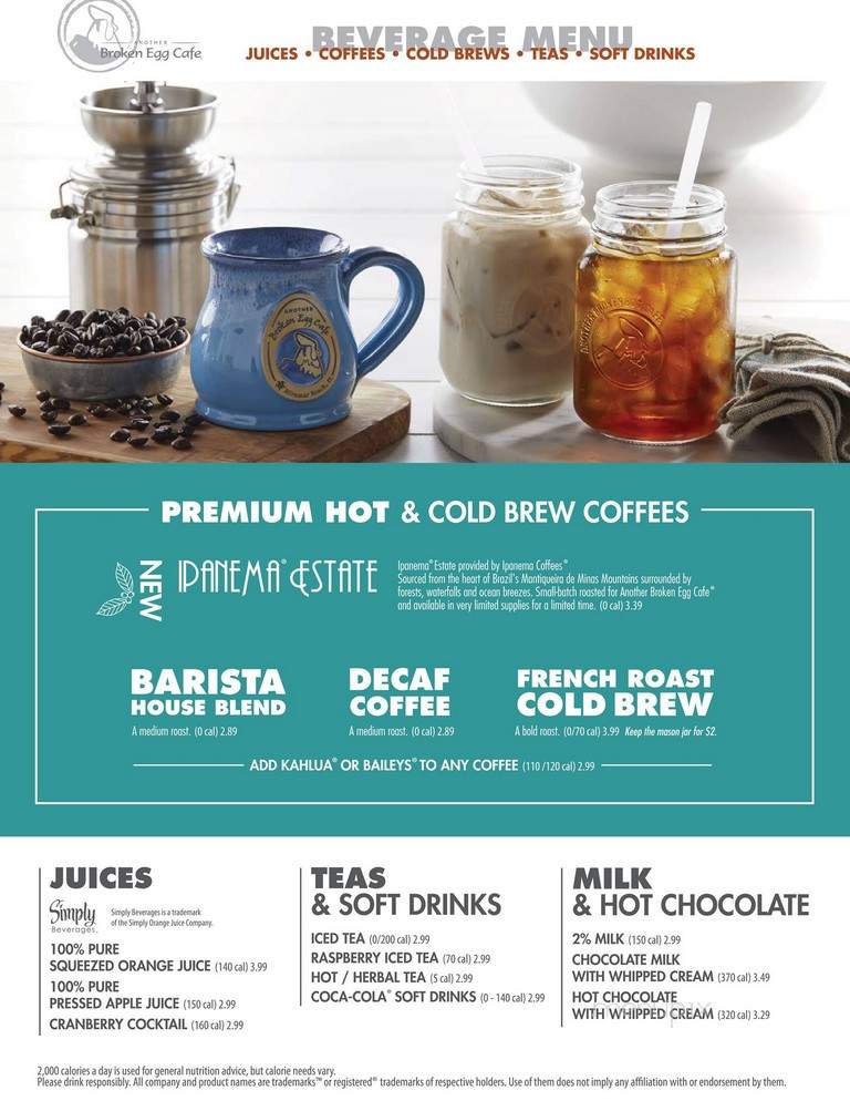 Another Broken Egg Cafe - Destin, FL menu_pic