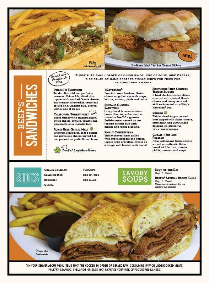 Beef Obrady's - Tallahassee, FL menu_pic