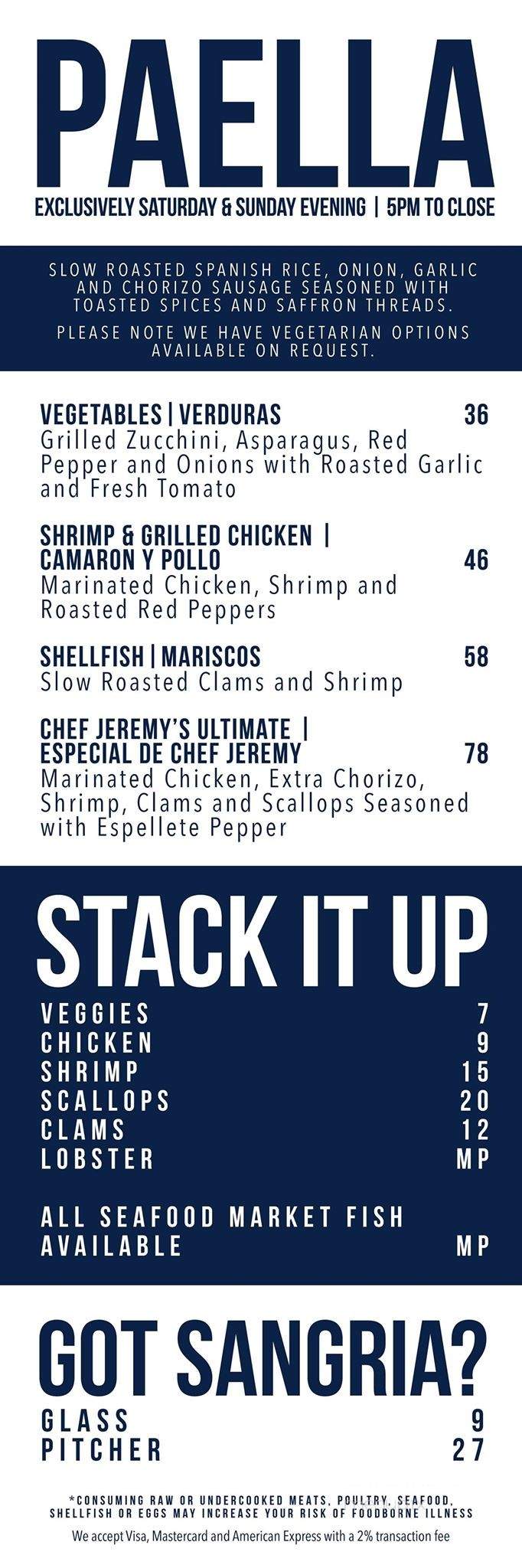 Benny's On The Beach - Lake Worth, FL menu_pic