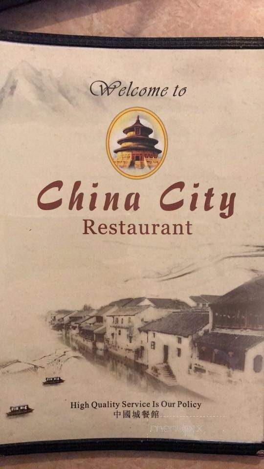 China City Restaurant - Spring Hill, FL menu_pic