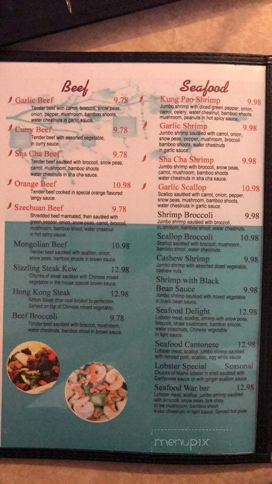 China City Restaurant - Spring Hill, FL menu_pic