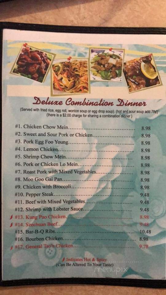China City Restaurant - Spring Hill, FL menu_pic