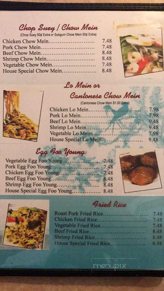 China City Restaurant - Spring Hill, FL menu_pic