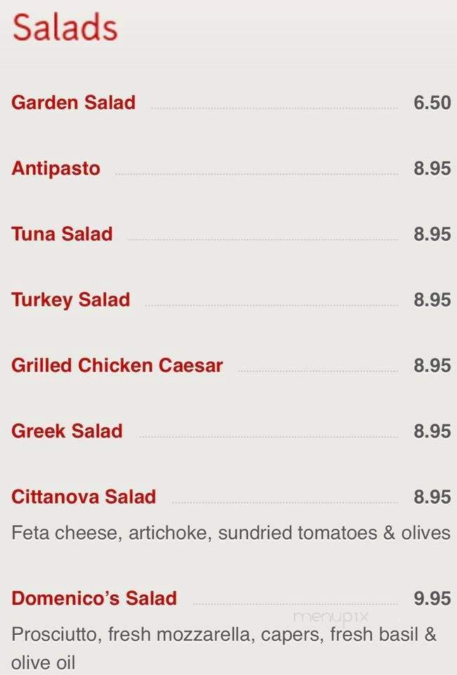 Domenico Italian Deli - Hialeah, FL menu_pic
