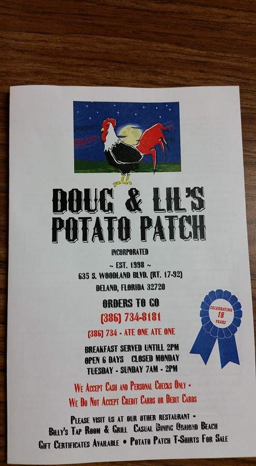 Doug & Lil's Potato Patch Rstr - Deland, FL