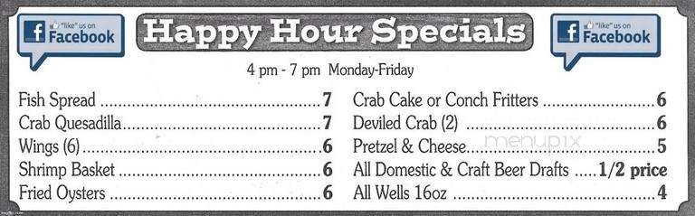 Fish Tales - St Petersburg, FL menu_pic