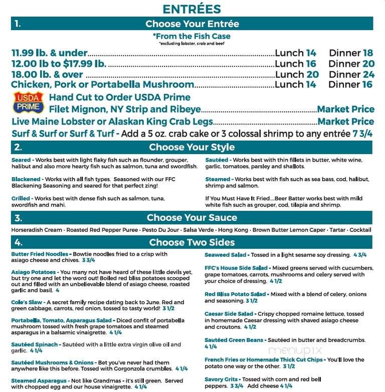 Flagler Fish Co - Flagler Beach, FL menu_pic