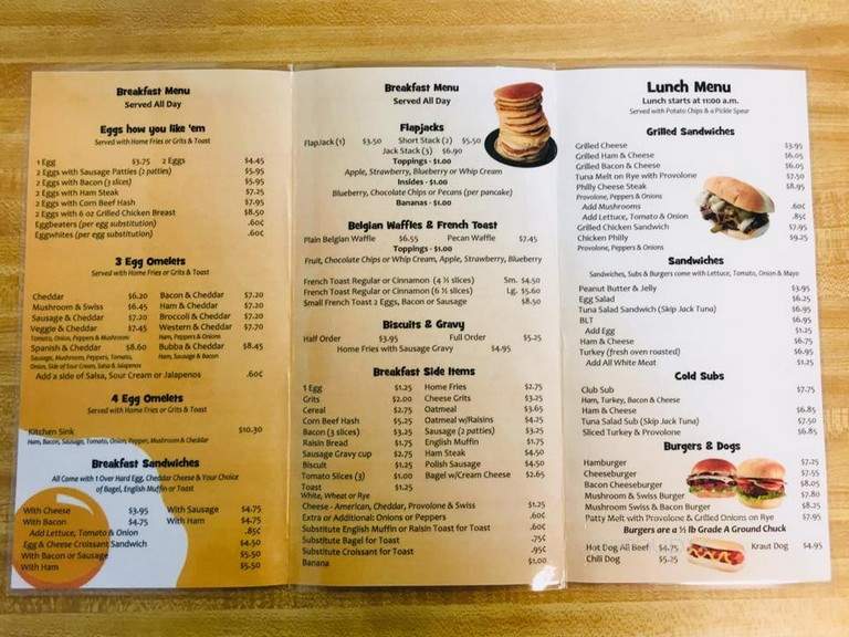Flapjacks & More - Port Orange, FL menu_pic