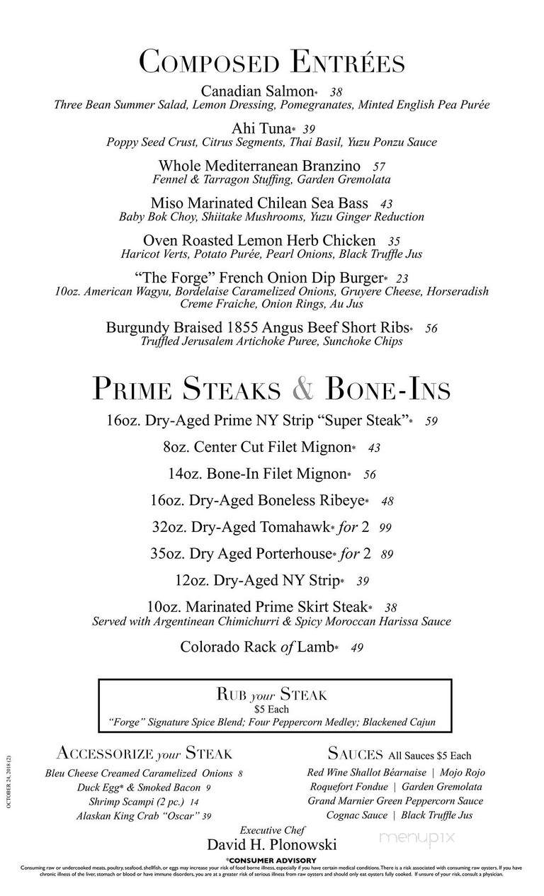 Forge Restaurant & Lounge - Miami Beach, FL