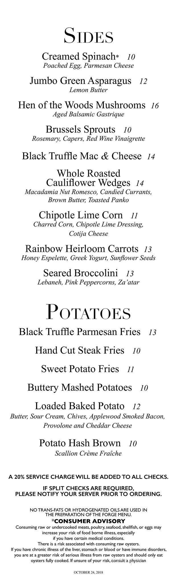 Forge Restaurant & Lounge - Miami Beach, FL