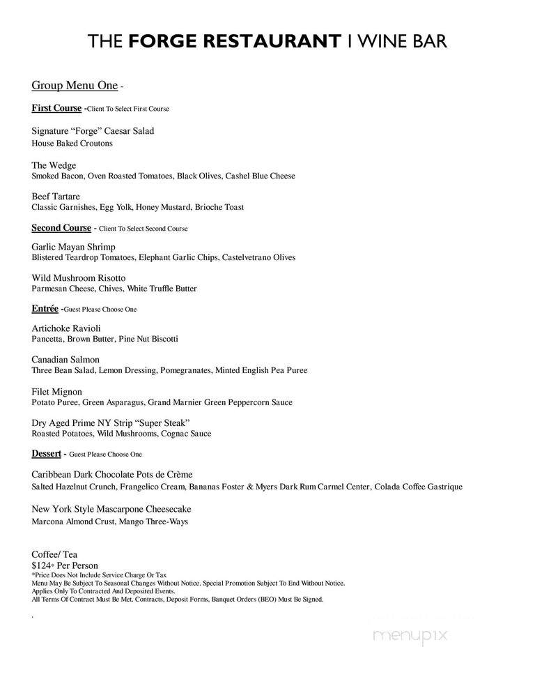 Forge Restaurant & Lounge - Miami Beach, FL