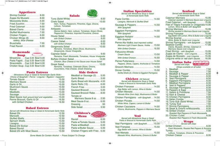 Fort Lauderdale Pizza & Pasta - Fort Lauderdale, FL menu_pic